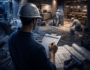 ‣ Профессиональный технический надзор, ремонт и отделка домов, квартир, офисов, кафе и ресторанов